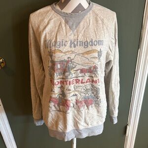 Junk Food Clothing Beige Magic Kingdom Sweater